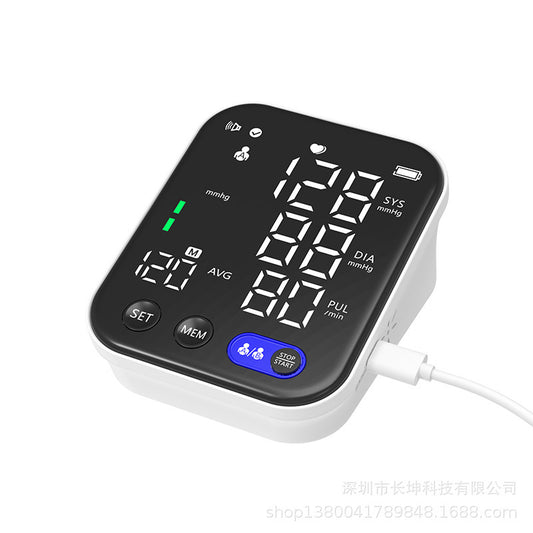 Electronic Blood Pressure Monitor for real-time Measurement Of Blood Pressure